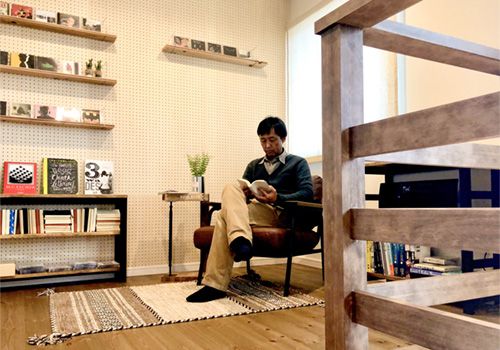 モデルハウスでくつろぐイメージ