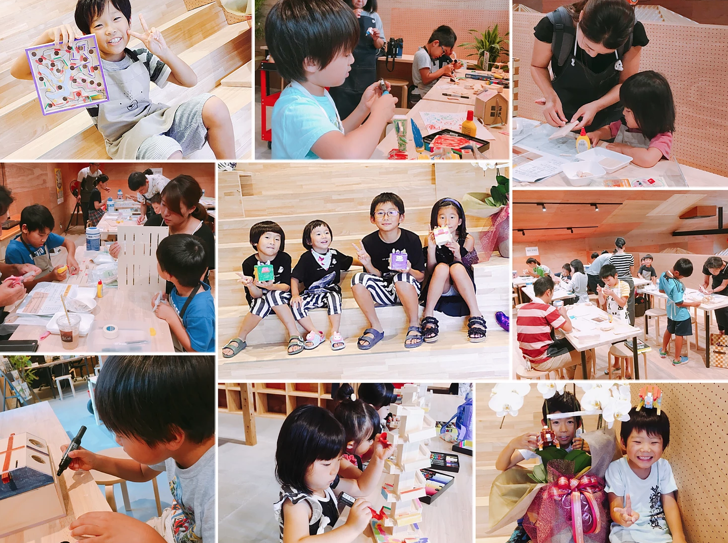 夏休みWORKSHOPのご参加ありがとうございました!