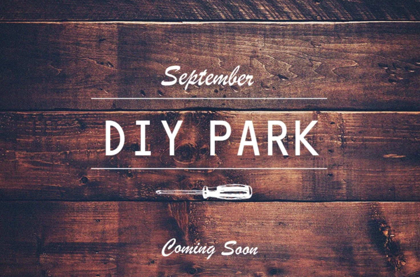 9月からのDIY PARK