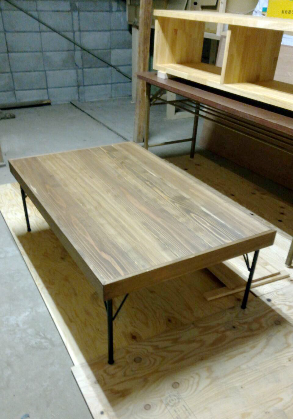 暮らしにピッタリ!ローテーブル作り